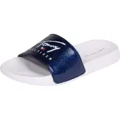 Tommy Hilfiger Chaussures Smile Print Pool Slide, T3A0321951366800
