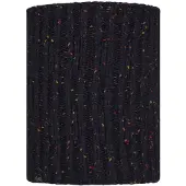 Buff Knitted&fleece Neck Warmer Noir