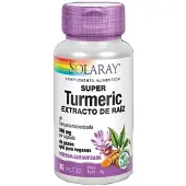 Solaray Super Capsules Turmeric 30 Units Blanc,Violet