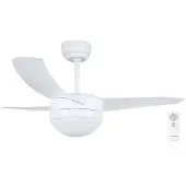 Orbegozo Ceiling With Light And Remote Control Fan Blanc One Size / EU Plug 220V