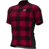 ALÉ Scottish Short Sleeve Jersey Rouge S Homme