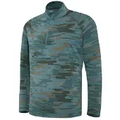 Saxx Viewfinder Long Sleeve Base Layer Bleu S Homme
