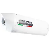 Gpr Exhaust Systems Albus Ceramic Ktm Lc8 9 Sm/en 950 05-08 Homologated Bolt On Muffler Blanc Homologated