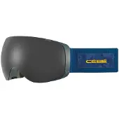 Cebe Exo Otg Ski Goggles Bleu Grey Ultra Black/CAT3+Ambe Flash Mirror/CAT1 Homme