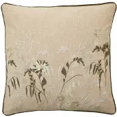 Nordal Coussin Hydra sable/vert avec rembourrage