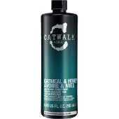 Tigi Catwalk Oatmeal & Honey shampoing nourrissant pour cheveux secs et sensibilisés 750 ml