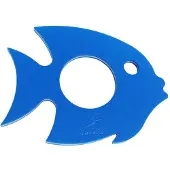 Leisis Fish Swimming Pool Shapes Bleu 52.5 x 65.5 x 4 cm