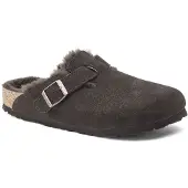 Birkenstock Sabots Birkenstock Unisex Boston Sherling Narrow Mocca-Taille 43