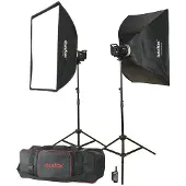Godox Kit flash de studio MS200-F (2x MS200 & accessoires)