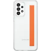 Samsung Galaxy A33 Slim Strap Back Cover Transparent
