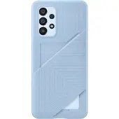 Samsung Galaxy A33 Card Slot Back Cover Bleu
