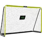 Exit Tempo Acier But de Football 240x160cm – But de Football – pour Enfants – Jardin – Vert/Noir