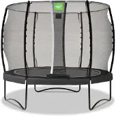 Exit Allure Classic Trampoline ø305cm – Sur pieds – Rond – Noir