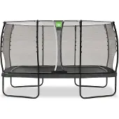 Exit Allure Classic Trampoline 244x427cm – Sur pieds – Rectangulaire – Noir