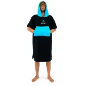 Surflogic Logo Poncho Noir