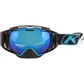 KLIM Oculus Mirror Off-road Goggles Noir Smoke Silver Mirror&Blue Tint/CAT3