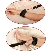 Fetish Fantasy - kit attache lit - bondage noir