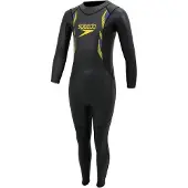 Speedo Proton Thinswim Long Sleeve Junior Neoprene Wetsuit Noir 8 Years Enfants