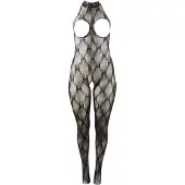 NO:XQSE - Combinaison ouverte poitrine - dentelle - XL/XXL