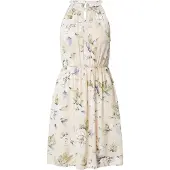Vila Robe 'MESA' nude / bleu clair / olive / blanc