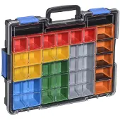 Allit Mallette pour petites pièces 18 compartiments