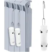 Excellent houseware Humidificateur d'air pour radiateur, verre, set de 2 pièces