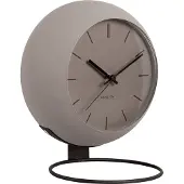Karlsson - Horloge de bureau Nirvana Globe - Gris foncé chaud
