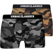 Urban Classics Boxers sable / marron / gris / kaki / noir