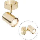 QAZQA Spot moderne orientable en laiton - Jeana