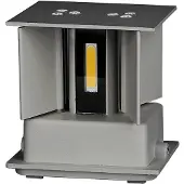 V-TAC V_TAC - Applique murale LED Cube 6W 660 lm 3000K IP65 Gris Up Down