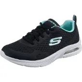 SKECHERS Fille Microspec Max Electric Jumps, Noir, 38 EU