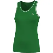 Dunlop Club Sleeveless T-shirt Vert XL Femme