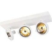 QAZQA Spot design blanc orientable 3 lumières - Go