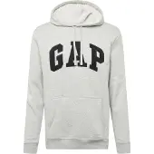 Gap Sweat-shirt gris clair / noir