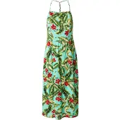 Superdry Vintage Cami Maxi Sleeveless Dress Vert XL Femme