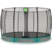 Exit Allure Classic Trampoline ø366cm – Enterré – Trampoline Enterrée – Rond – Vert