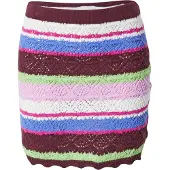 Monki Jupe mélange de couleurs