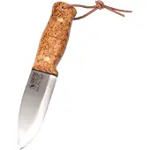 Casström Lars Fält Knife couteau bushcraft Curly Birch Sleipner, 11804, droitier