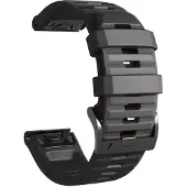 INF Bracelet pour Garmin Fenix / Forerunner / Approach / Quatix Noir