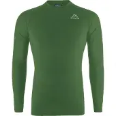 Kappa Vurbat Long Sleeve Base Layer Vert L Homme