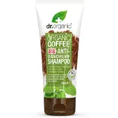 Dr Organic Shampooing antipelliculaire Dr. Organic à l'extrait de café biologique, 200ml