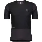 SCOTT Ws Gore-tex Infinium Windstopper Short Sleeve Jersey Noir S Homme