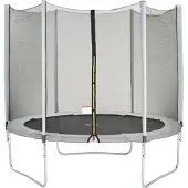 Kangui Trampoline MAXI ECO Ø 250 cm Gris - Avec filet