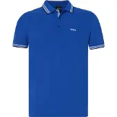 BOSS T-Shirt 'Paddy' bleu roi / noir / blanc
