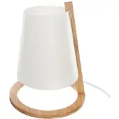 Atmosphera | Veilleuse - Pita - 26,5 cm - Bambou - Design élégant - Idéal pour le salon et la chambre à coucher