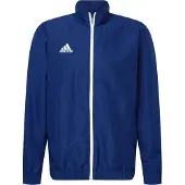 Adidas Veste de sport 'Entrada 22' bleu foncé / blanc