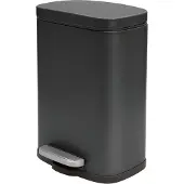 Spirella Récipient cosmétique , 5 litres, en acier inoxydable, modèle "Akira", pour salle de bain