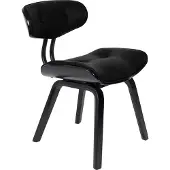 Dutchbone Chaise en bois noir