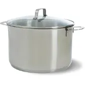 BK Bistro Soeppan - 24 cm - Inductie, Poêle + casserole, Argent