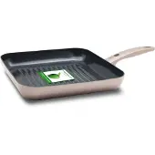 Greenpan Poêle gril carrée Cambridge Bronze